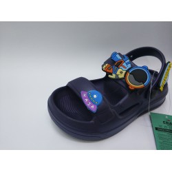 Sonımıx suya dayanıklı erkek çocuk sandalet ayakkabı lacivert