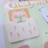 Gıpta ayıcık yapışkanlı sticky notluk