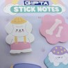 Gıpta köpekcik yapışkanlı sticky notluk