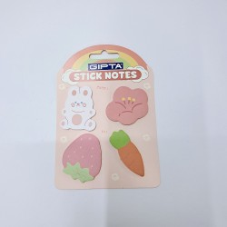 Gıpta tavşan yapışkanlı sticky notluk