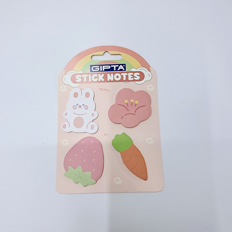 Gıpta tavşan yapışkanlı sticky notluk