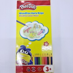 Play-Doh 12'li kuru boya