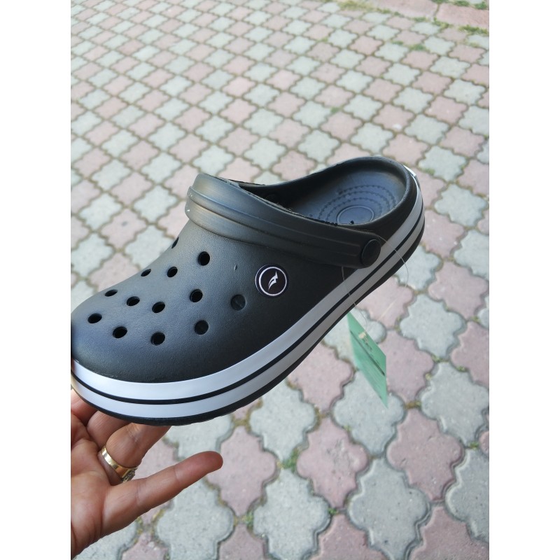 Sonımıx burnu kapalı suya dayanıklı erkek terlik siyah