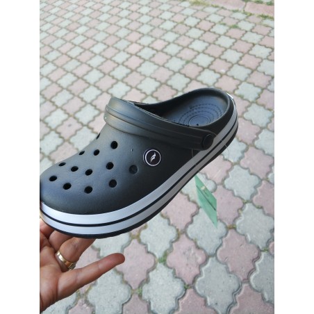 Sonımıx burnu kapalı suya dayanıklı erkek terlik siyah