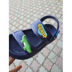 Sonımıx suya dayanıklı erkek çocuk sandalet ayakkabı lacivert