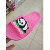Gezer panda detaylı suya dayanıklı kız çocuk terlik pembe