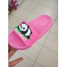 Gezer panda detaylı suya dayanıklı kız çocuk terlik pembe