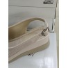 Shoes dolgu topuk kadın sandalet ayakkabı krem
