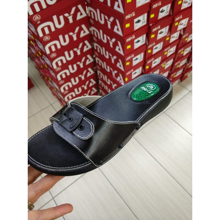 Muya phare Ortopedik kadın terlik siyah