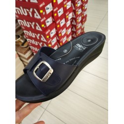 Muya candy Ortopedik kadın terlik lacivert