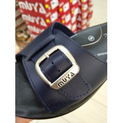Muya candy Ortopedik kadın terlik lacivert