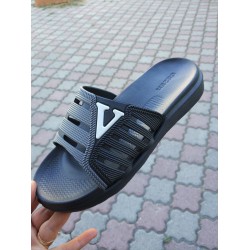 Gezer suya dayanıklı v detaylı erkek terlik gri