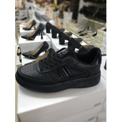 Black sea erkek spor ayakkabı siyah