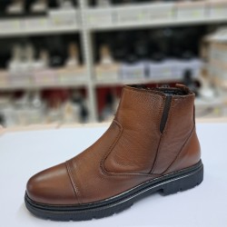 Desimen kauçuk tabanlı deri erkek bot taba
