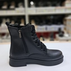 Dissa shoes cep detaylı kadın bot siyah