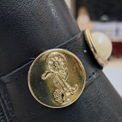 Swell Soft kemer detaylı kadın bot siyah