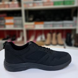 X-STEP bez erkek spor ayakkabı siyah