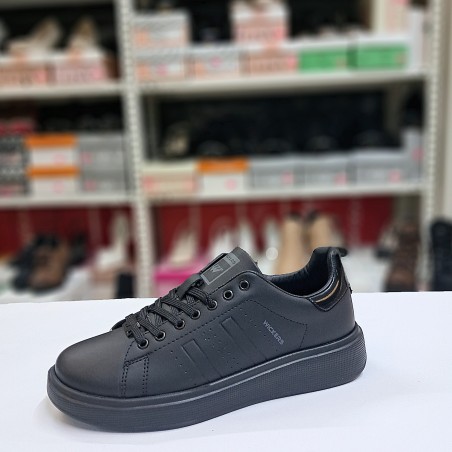 Wickers spor ayakkabı siyah-füme