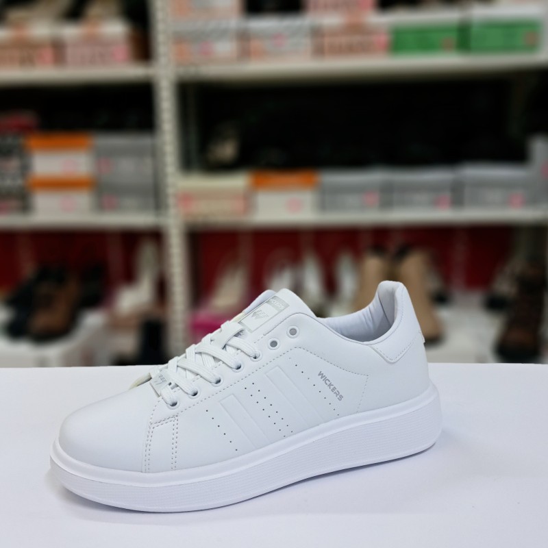 Wickers spor ayakkabı beyaz-gümüş