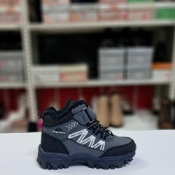 Spido cırtlı erkek çocuk bot mavi (koyu gri)