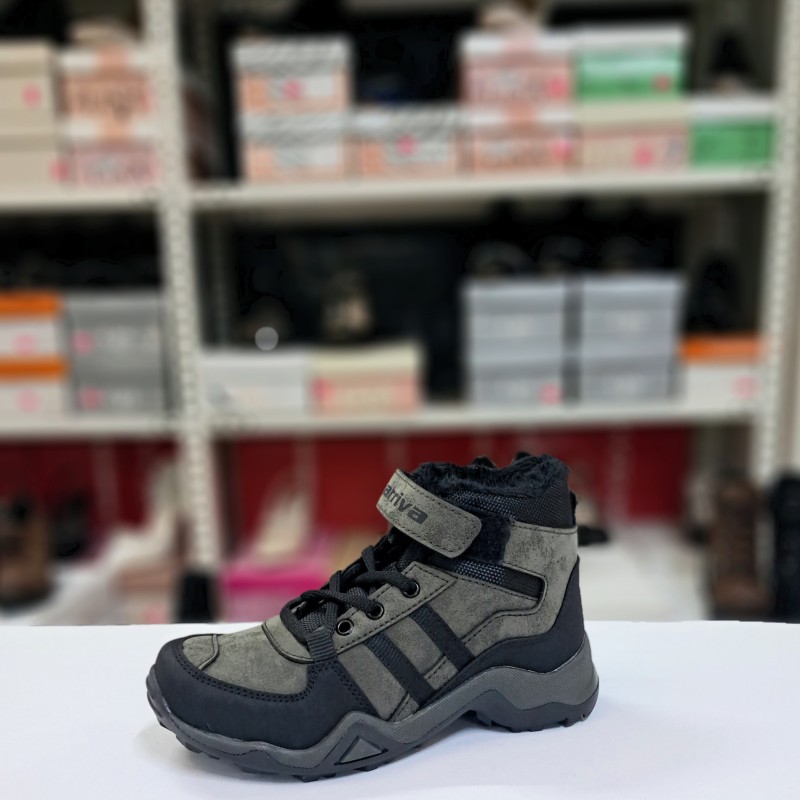 Arriva cırtlı erkek çocuk bot yeşil-siyah