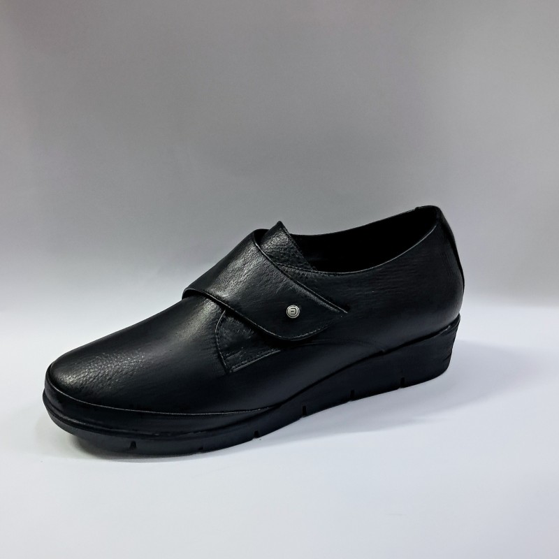 Muya Olye deri kadın ayakkabı siyah