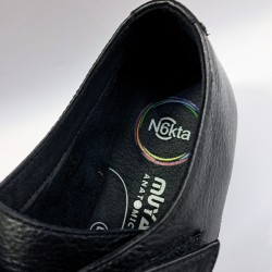 Muya Olye deri kadın ayakkabı siyah