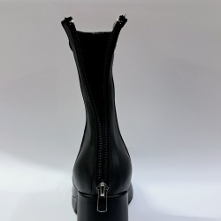 Su perisi platform kadın topuklu bot siyah