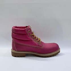 Laguna sarı bağcıklı kadın kar botu pembe