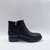 Trendy zımba detaylı kadın bot siyah