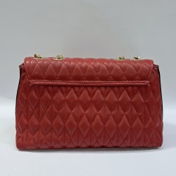 Zincir askılı kadın kol çantası kırmızı