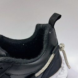 Twingo taş detaylı kadın spor ayakkabı siyah