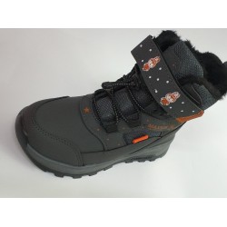 Maxsıs içi yünlü erkek çocuk botu gri