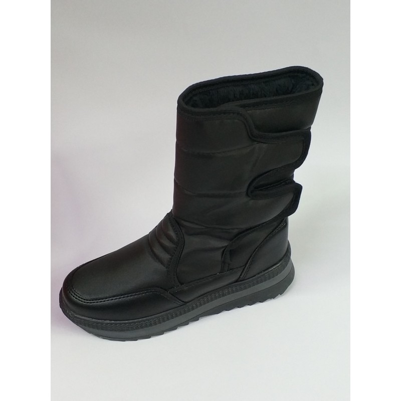 Twingo içi yünlü kız çocuk kar botu siyah