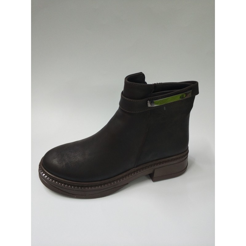 Ceylanlar nubuk toka detaylı kadın bot kahve