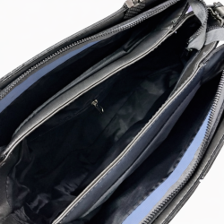 Label kadın kol çantası gümüş