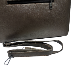 Label kadın kol çantası roz