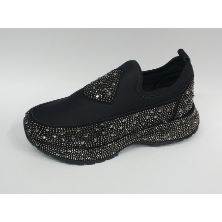 Paris Ortopedik taş detaylı kadın mevsimlik ayakkabı siyah