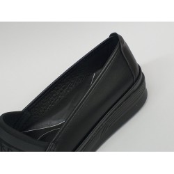 Ayzen Ortopedik streç kumaş mevsimlik kadın ayakkabı siyah