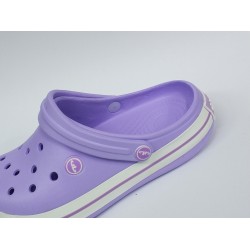 Akınal burnu kapalı suya dayanıklı kadın terlik lila