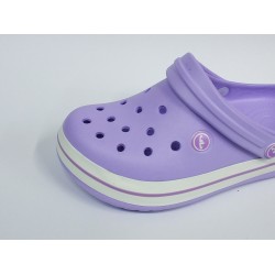 Akınal burnu kapalı suya dayanıklı kadın terlik lila