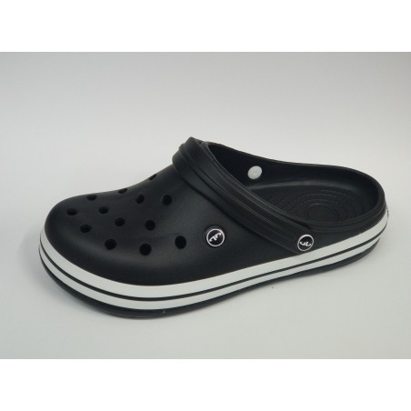 Akınal burnu kapalı suya dayanıklı erkek terlik siyah