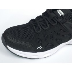 Wıckers Ortopedik file detaylı erkek spor ayakkabı siyah