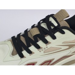 MC jamper Ortopedik Bağcıklı yüksek taban erkek spor ayakkabı kahve bej