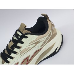 MC jamper Ortopedik Bağcıklı yüksek taban erkek spor ayakkabı kahve bej