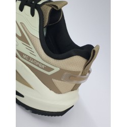 MC jamper Ortopedik Bağcıklı yüksek taban erkek spor ayakkabı kahve bej