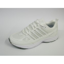 Luttoon file detaylı Bağcıklı Ortopedik erkek spor ayakkabı beyaz