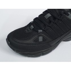 Luttoon file detaylı Bağcıklı Ortopedik erkek spor ayakkabı siyah