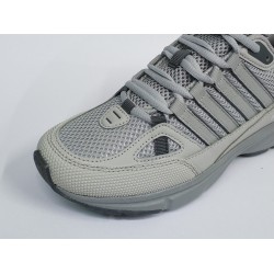 Luttoon file detaylı Bağcıklı Ortopedik erkek spor ayakkabı gri