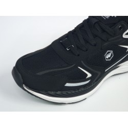 Wıckers file detaylı erkek spor ayakkabı siyah